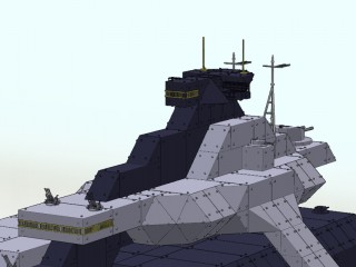 アレキサンドリア級宇宙巡洋艦 アル・ギザ[ALEXANDRIA class heavy space cruiser AL-GIZEH]